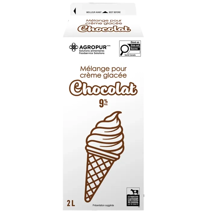 Mélange pour crème glacée chocolat