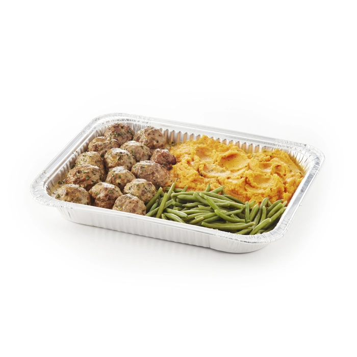 Boulettes suédoise & purée de patate douce