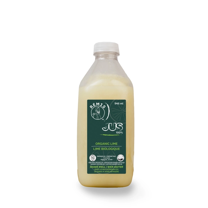 Jus de lime, biologique