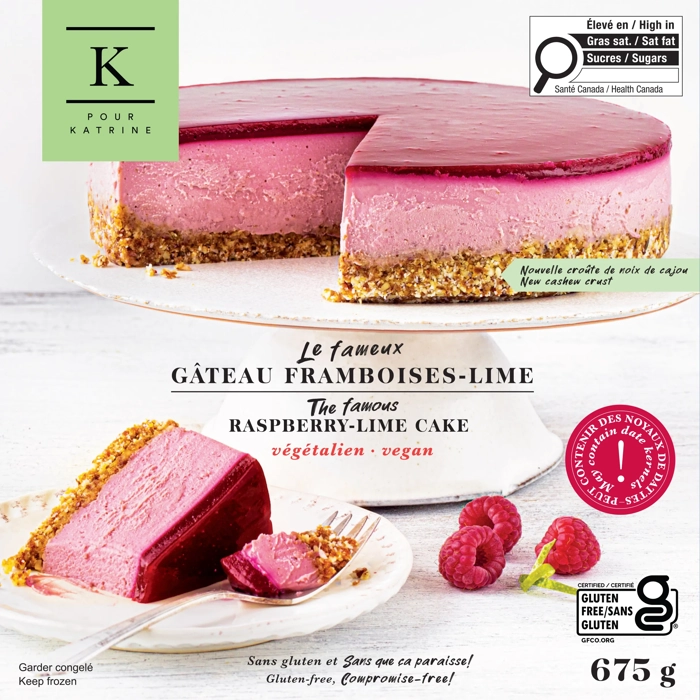 The famous raspberry-lime cake