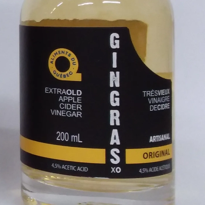 Vinaigre de cidre Gingras XO original