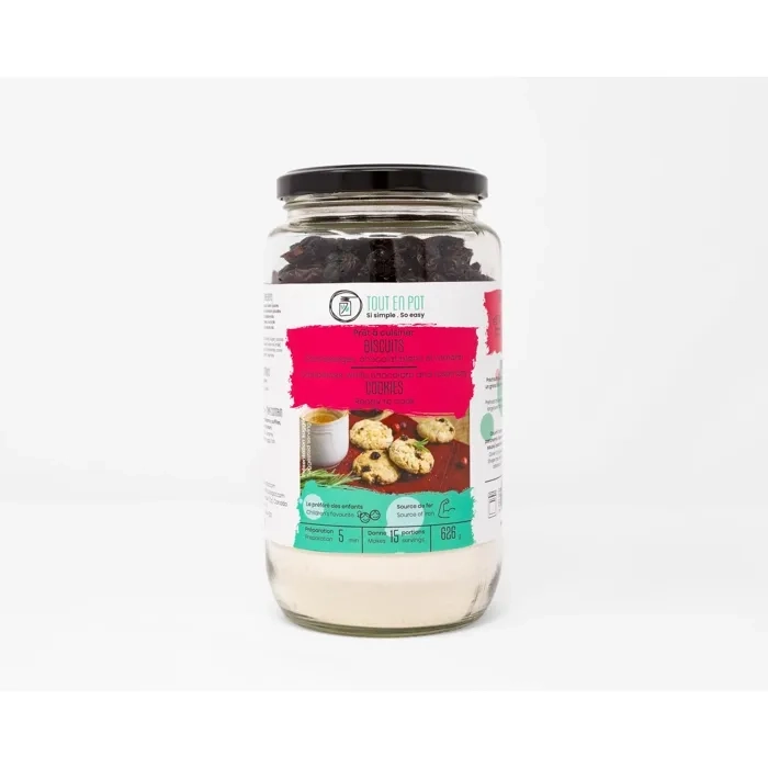Cranberries, white chocolate & rosemary cookies