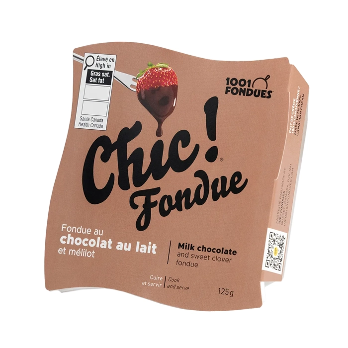 Chic! Fondue - Milk Chocolate and Sweet Clover