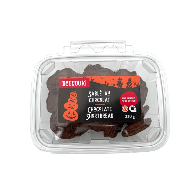 Biscuits sablé  au chocolat (Halloween)