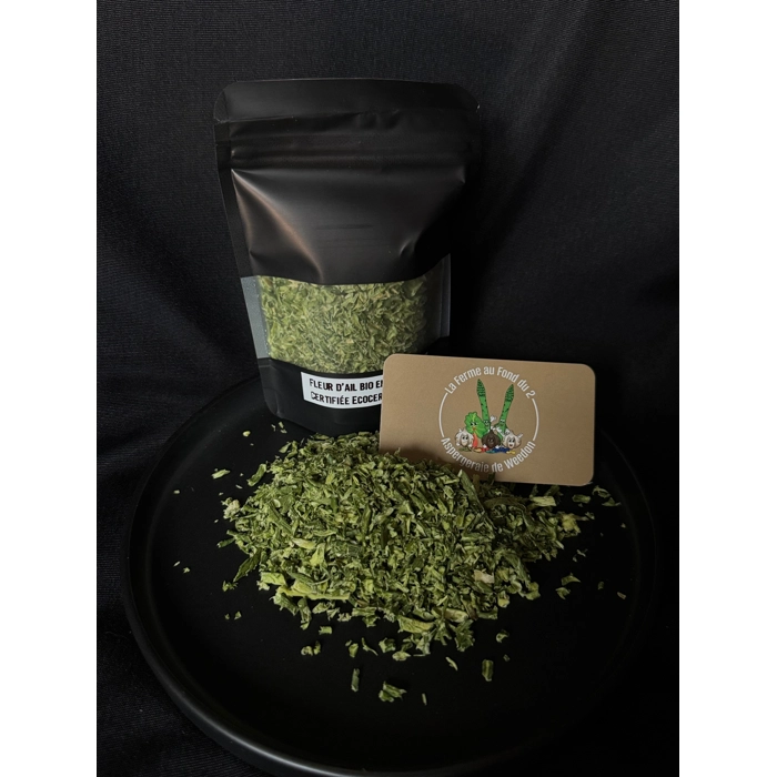 Fleur d'ail biologique en granule