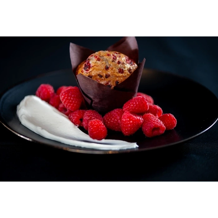 Muffin framboises & yogourt - 1111