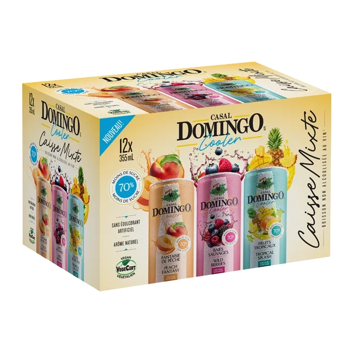 Casal Domingo Caisse Mixte 70% moins de sucre