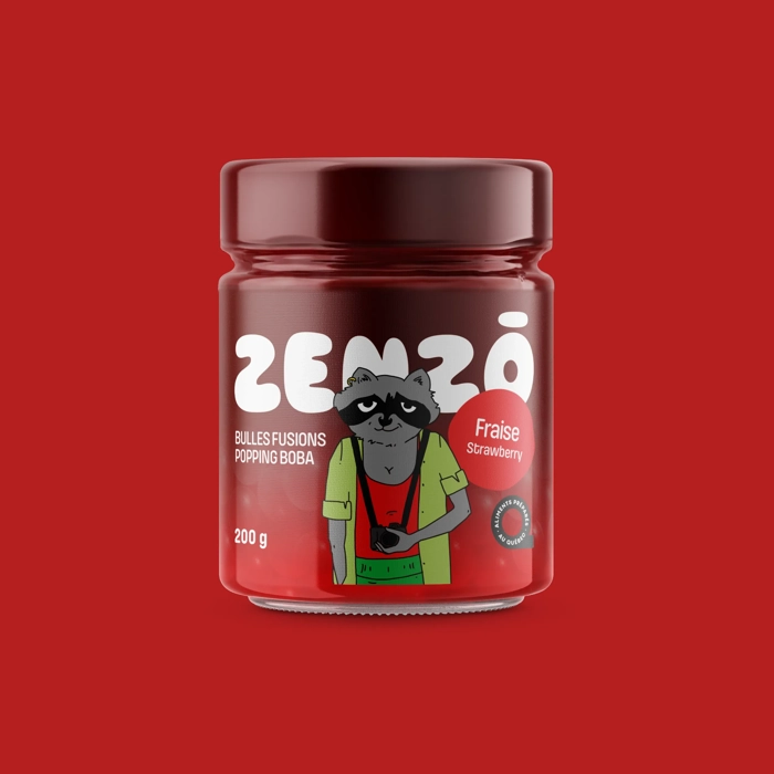 Bulles Fusions Fraise ZENZO