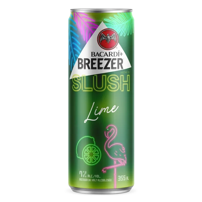 Bacardi Breezer Slush  Lime