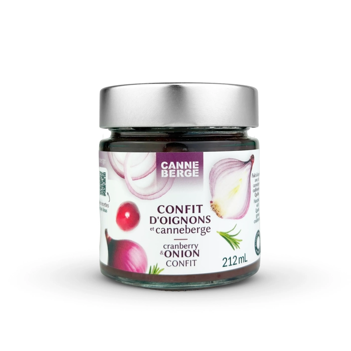 Confit d'oignons et canneberges