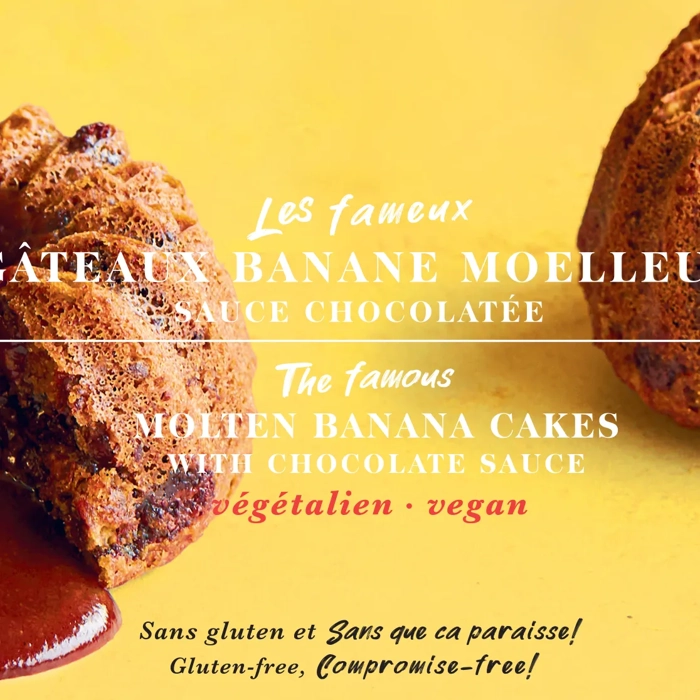Gâteaux banane moelleux