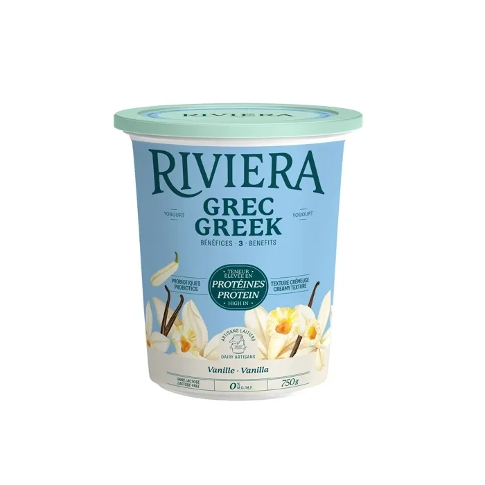 Riviera Yogourt Grec 0% Vanille