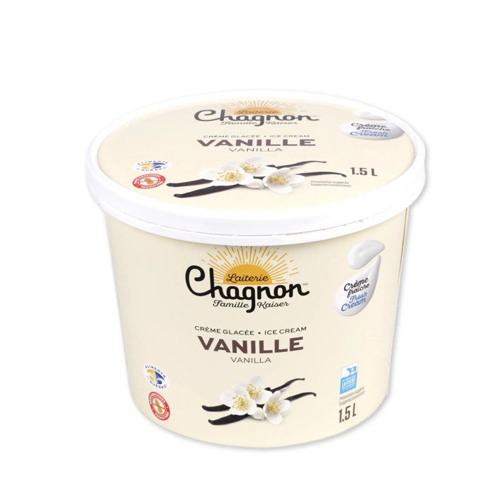 Crème Glacée Vanille La Chagnon