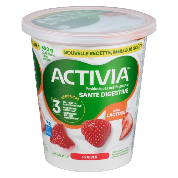 Active Probiotics Strawberry Lactose Free Yogurt