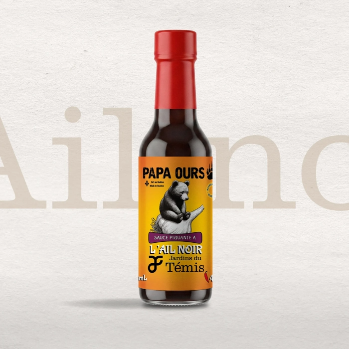 SAUCE PIQUANTE AIL NOIR