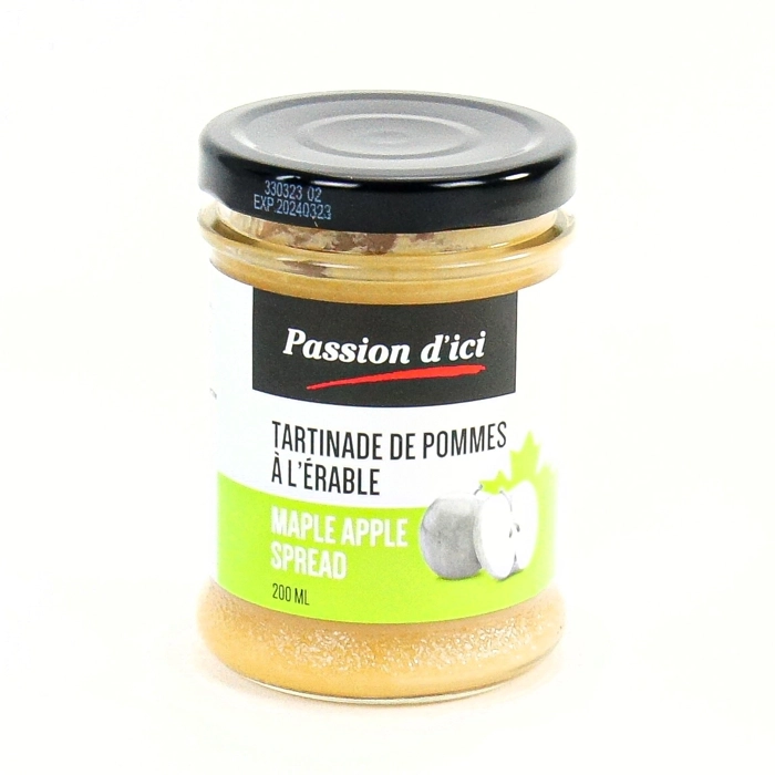 Tartinade de pommes à l'érable