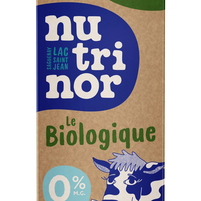 Lait nordique 0% biologique