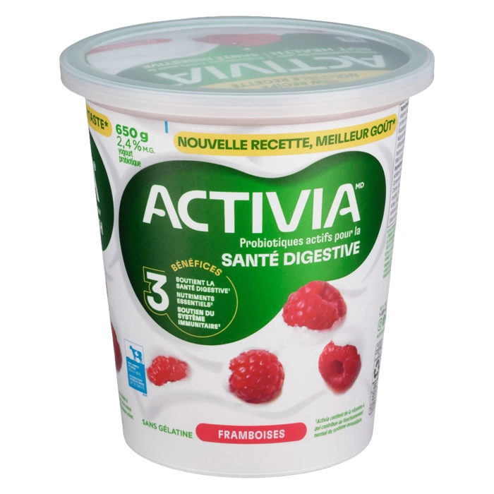 Probiotics Yogurt Raspberry