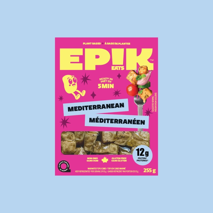 Tofu Mariné Méditérranéen