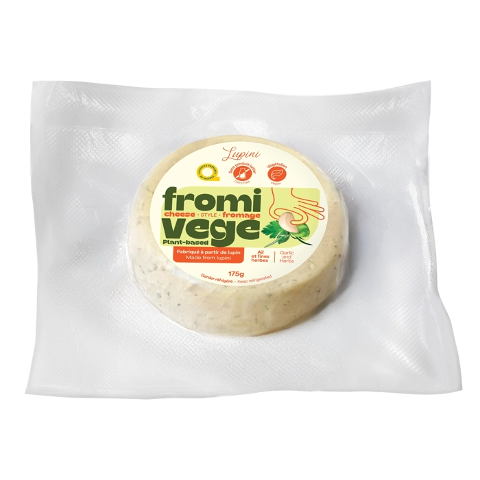 Fauxmage gourmet à base de lupin Ail et fines herbes