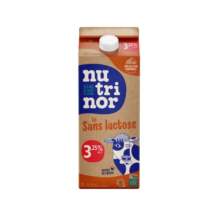Lait sans lactose 3.25%