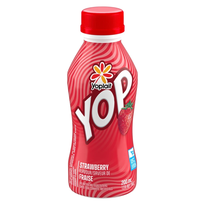 Yop Yogourt à boire Fraise 1.5% 200ml