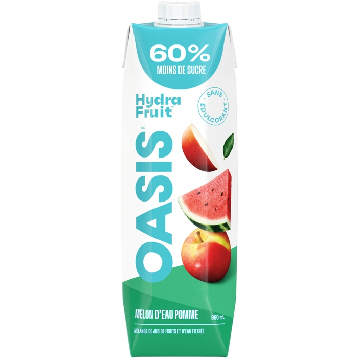 Oasis Hydrafruit melon d'eau - pomme