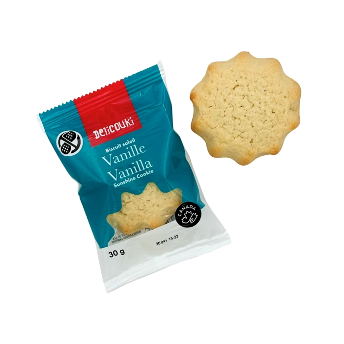 Biscuit soleil à la vanille