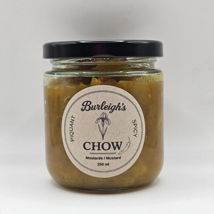 Chow à la moutarde piquant