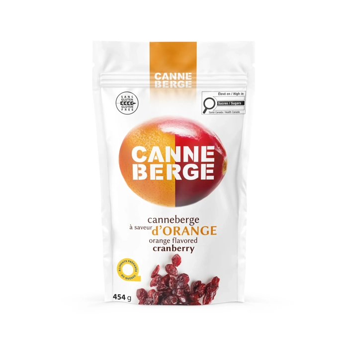 Orange dried cranberries