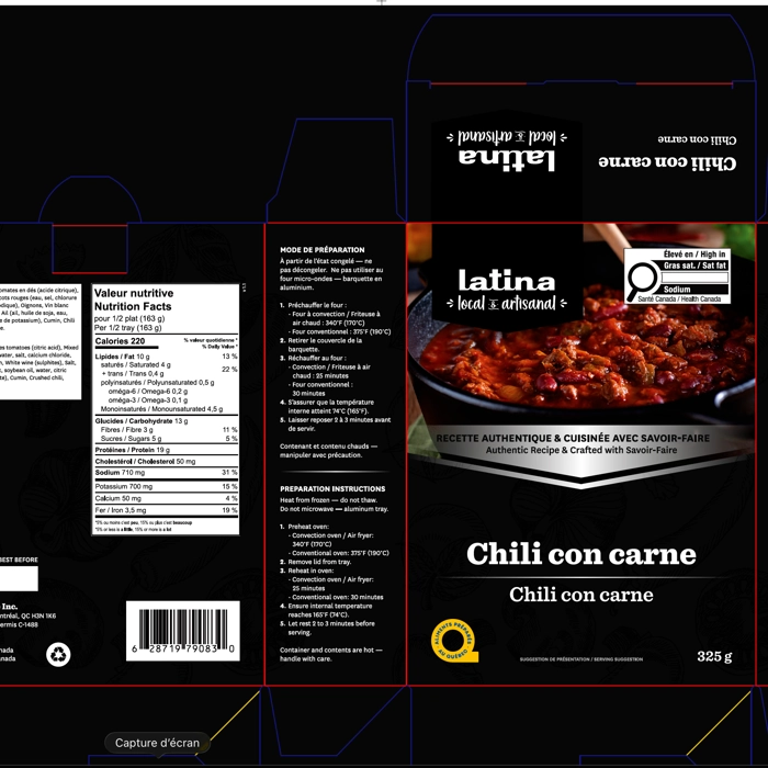 CHILI CON CARNE