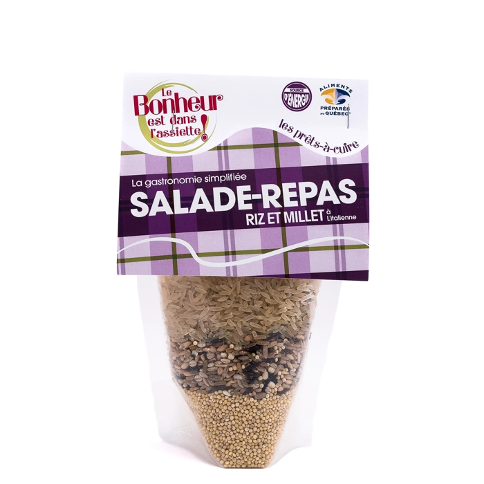 Salade repas Riz et millet