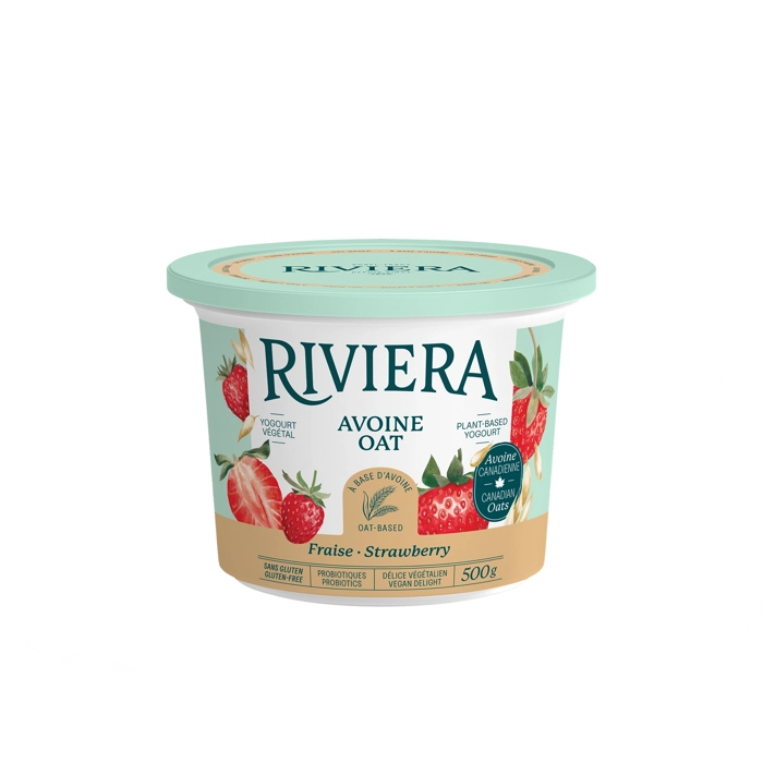 Strawberry Oat Based Vegan Delight