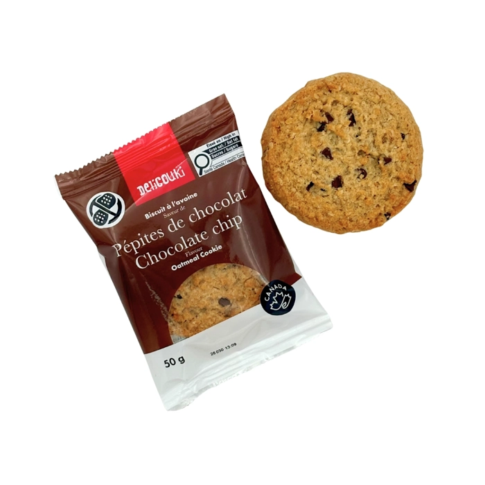 Biscuit avoine et pépites de chocolat