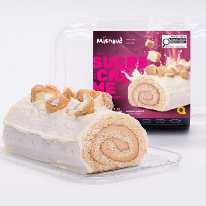Bûche sucre à la crème