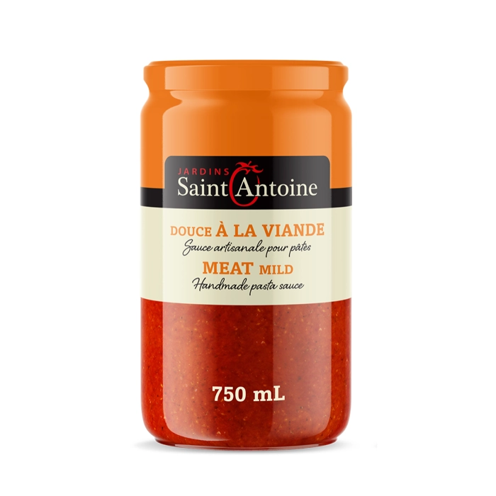Sauce artisanale pour pâtes à la viande - DOUCE