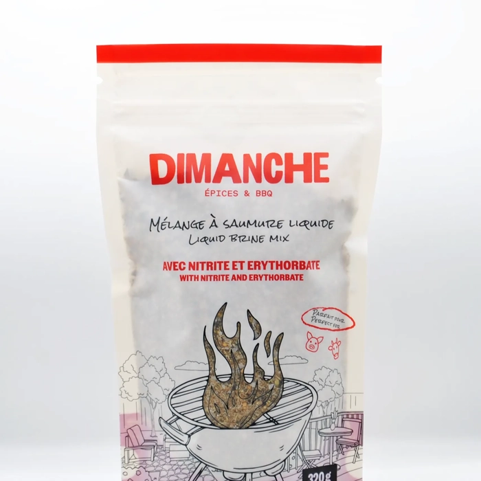 Mélange a saumure avec nitrite
