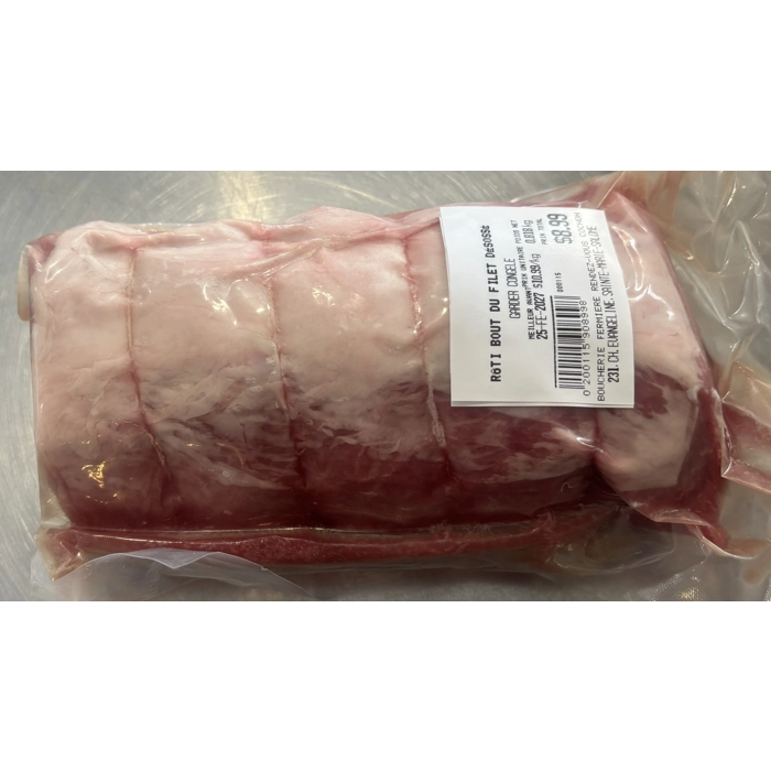 Rôti bout de filet désossé
