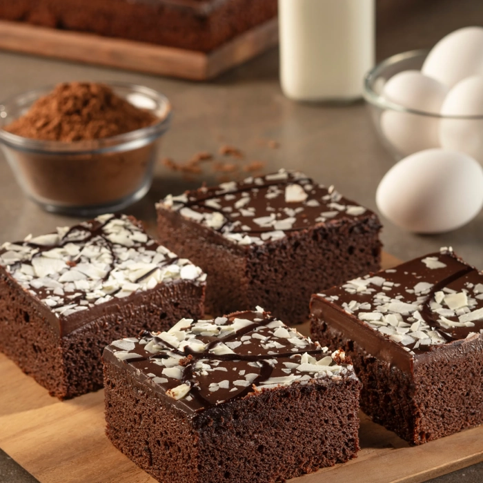 Gâteau Fudge triple chocolat