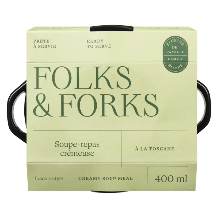 Soupe repas crémeuse à la Toscane