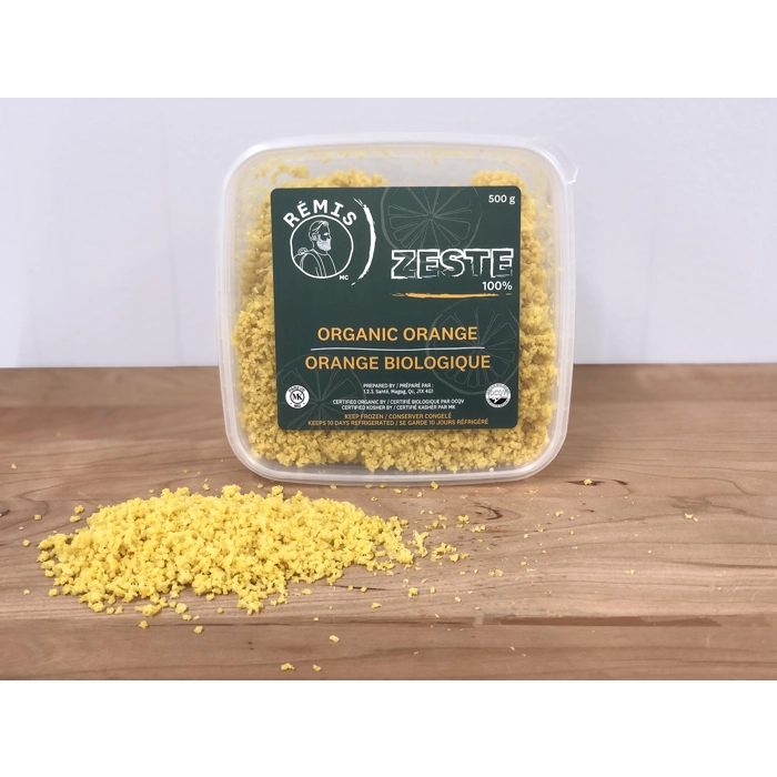 Zeste orange, biologique