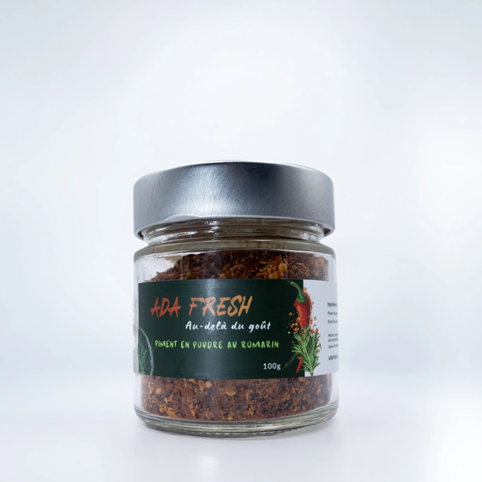 Piment en poudre · Romarin