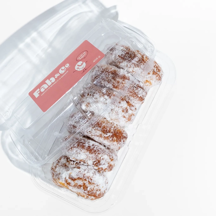 Beignes aux patates traditionnels, Sucre granulé