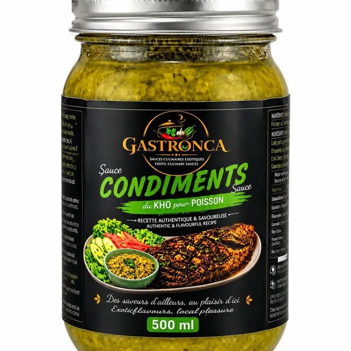 Sauce Condiment pour poisson
