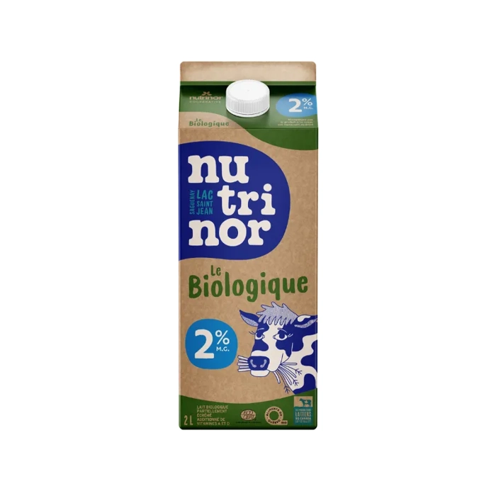 2% organic nordic milk