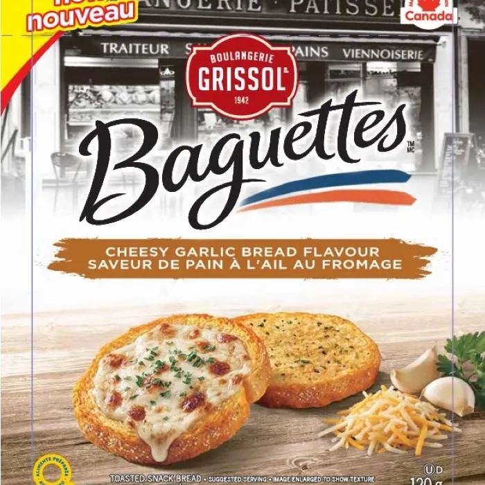 BAGUETTES AIL ET FROMAGE