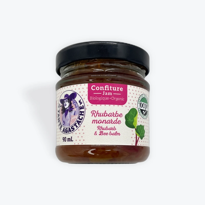 Confiture biologique Rhubarbe monarde