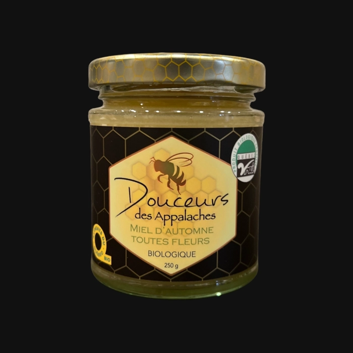 Miel brut biologique d'automne