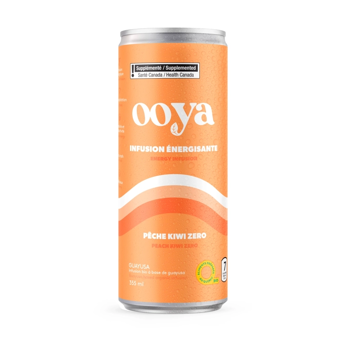 OOYA Infusions Pêche Kiwi zéro
