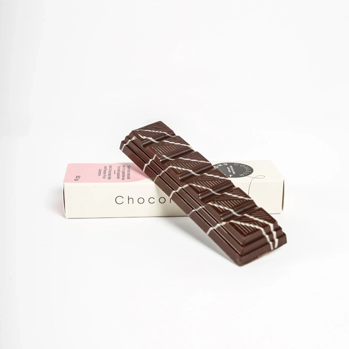 Barre de chocolat à la ganache au fruit de la passion